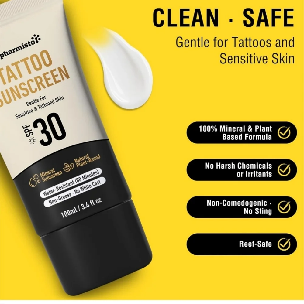 Tattoo Suncreen Lotion